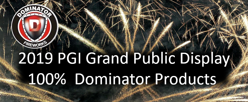 Dominator Fireworks -  2019 PGI GPD Bred-for-fireworks
