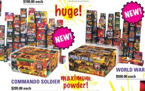 Dominator Fireworks Assortments