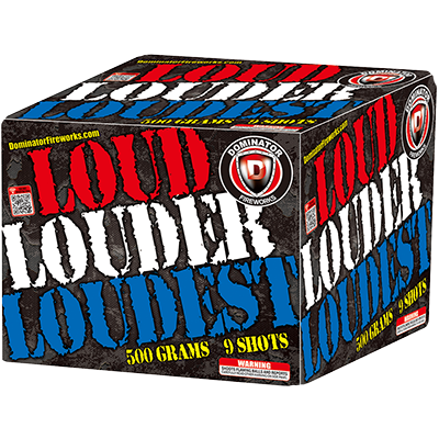 loudest louder loud fireworks dominator 500g