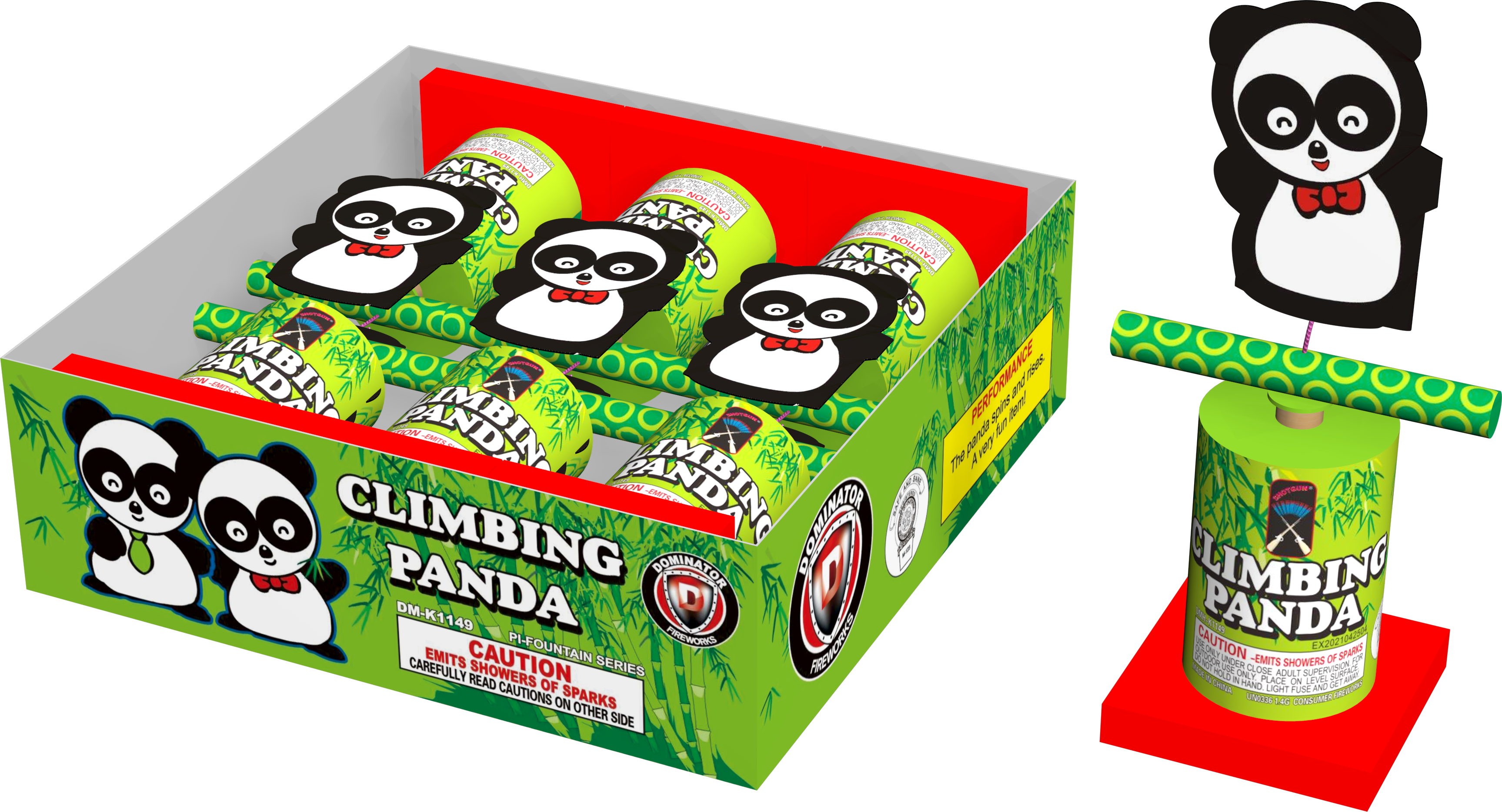 Climbing Panda