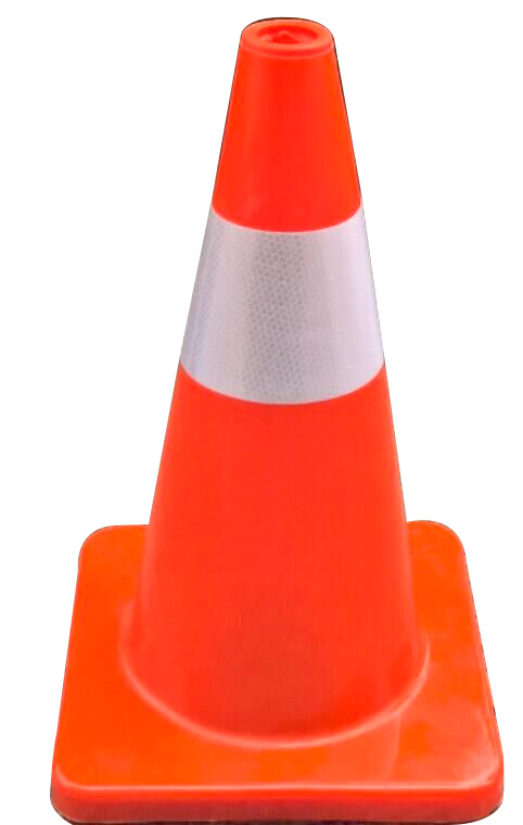 Reflective Orange Traffic Cones
