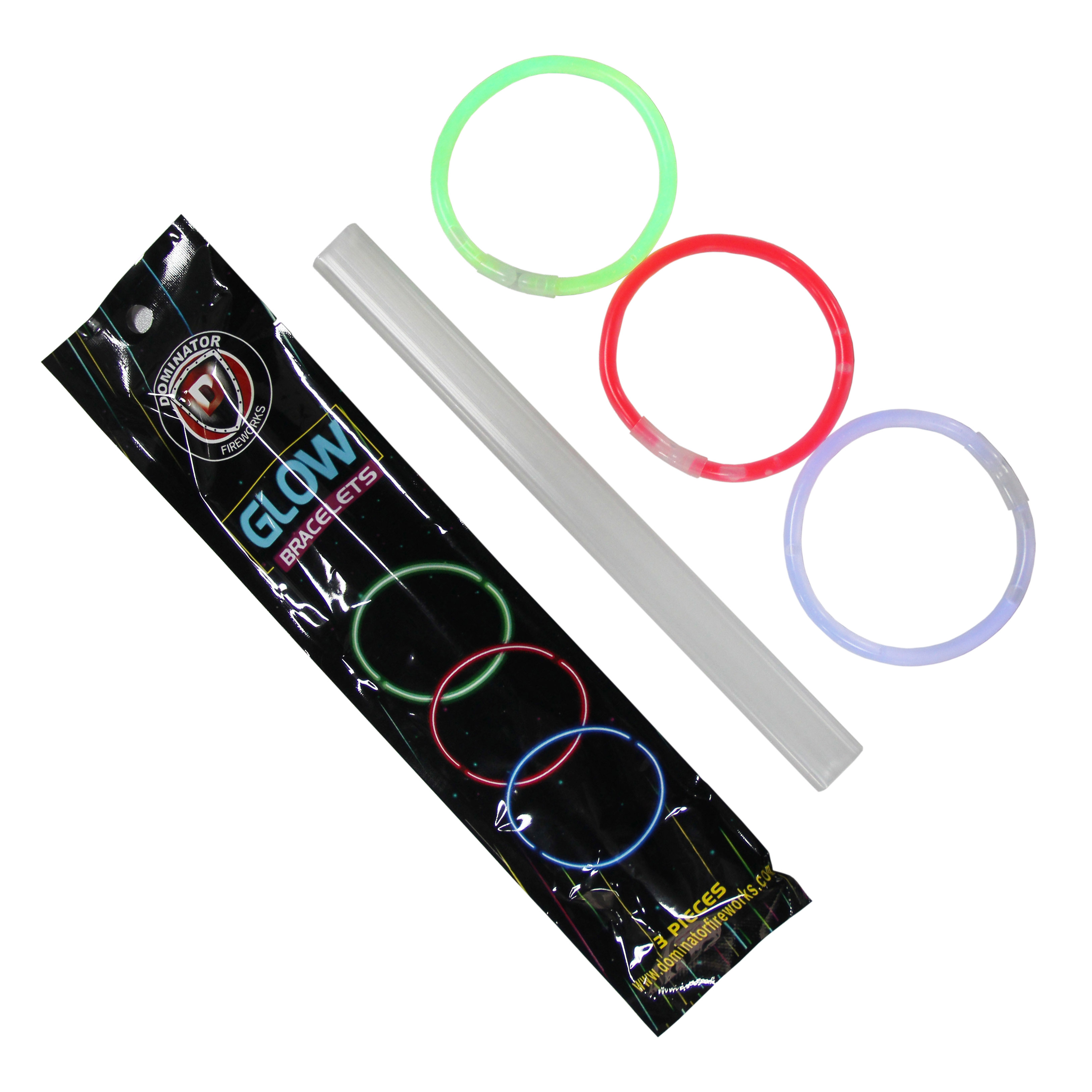 Glow Bracelet ( 3Pieces per Foiled Bag)