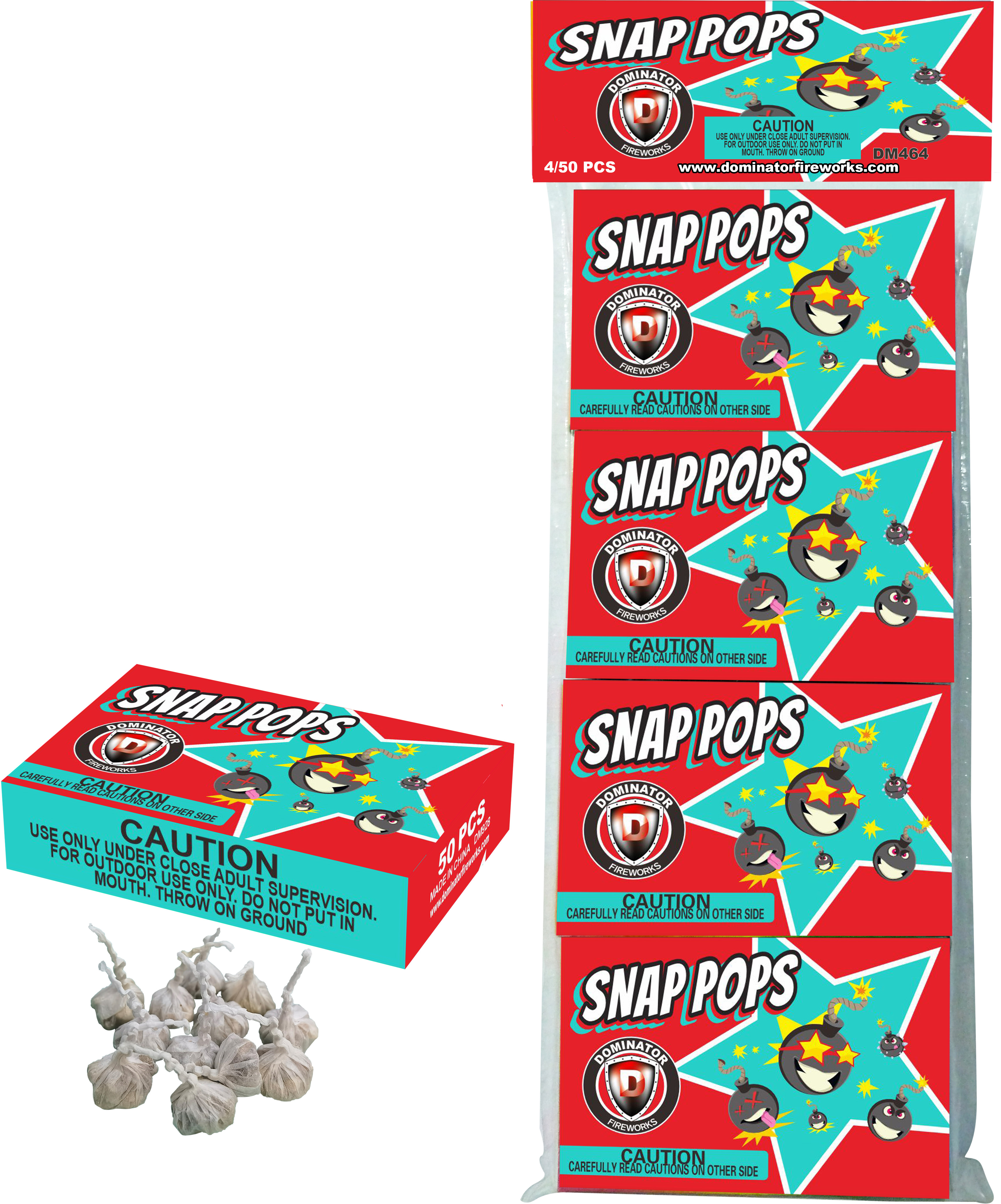 Snap Pops  - Poly Bag