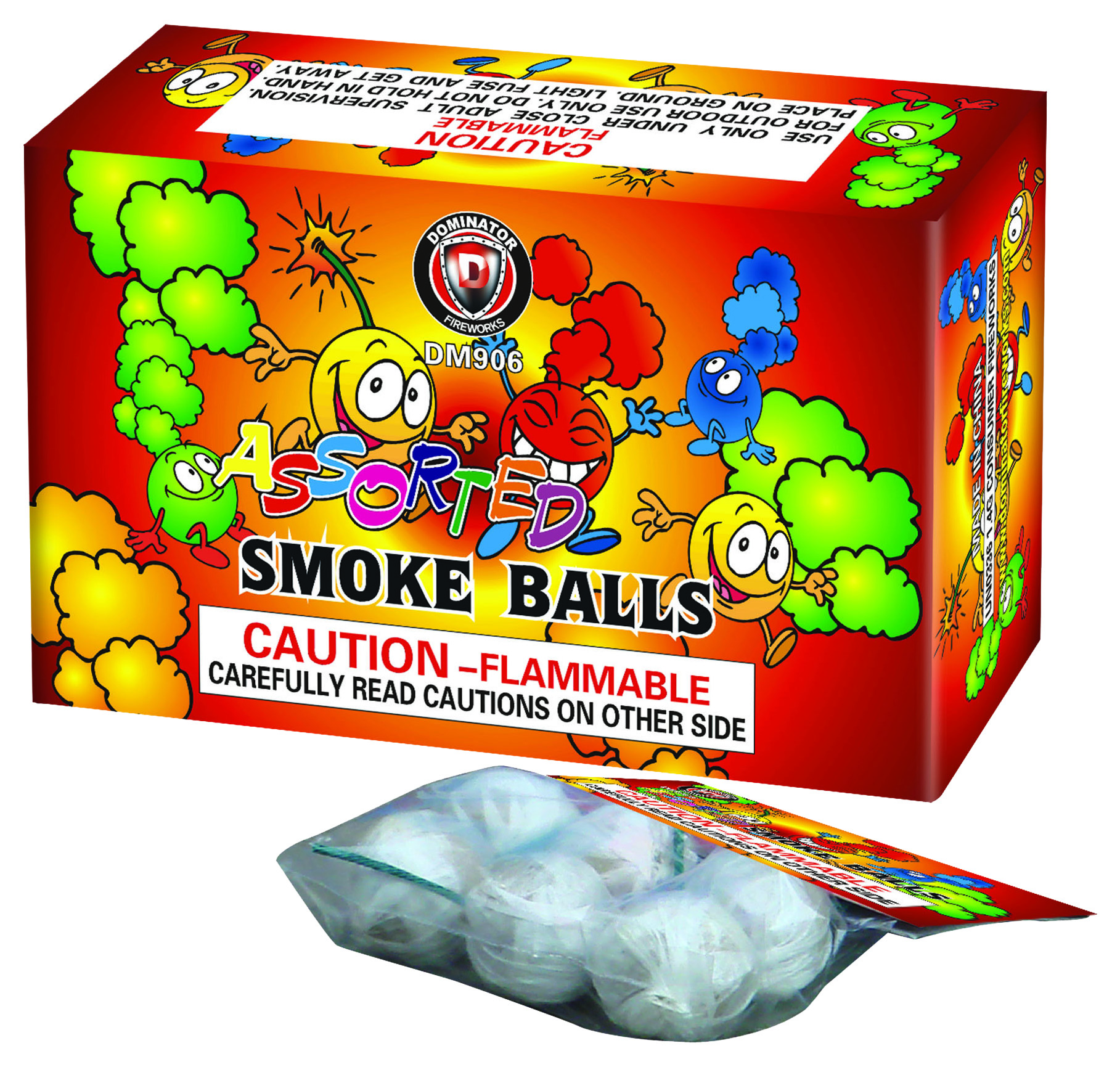White Smoke Balls (Clay)