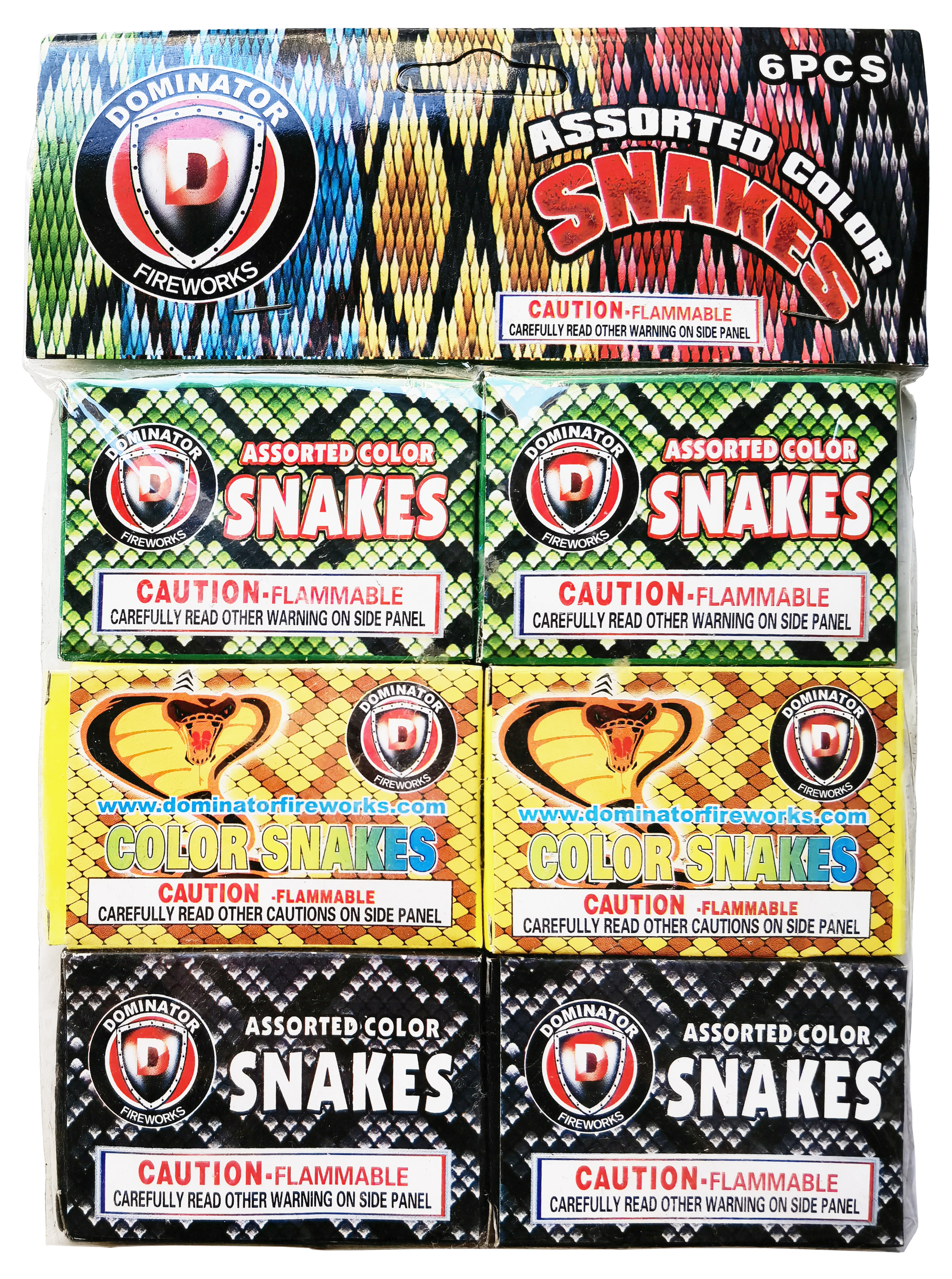 Assorted Color Snakes
