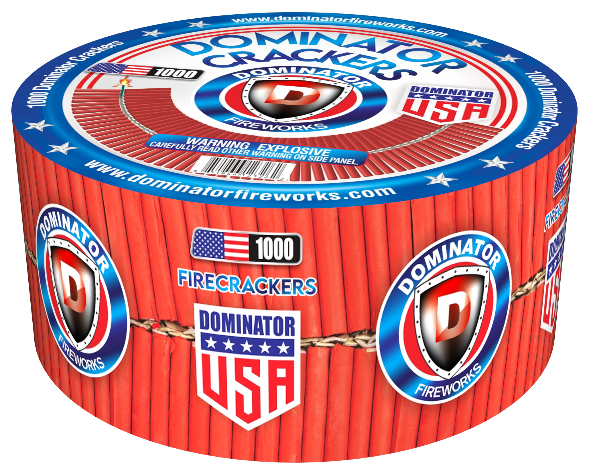 Dominator USA Firecrackers 1,000'S